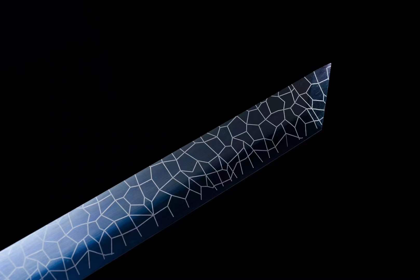 Handmade Thousand Blade Magic Dragon With Blue Blade – BoxKatana